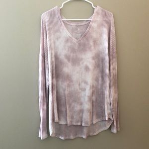Light pink swirl sweater